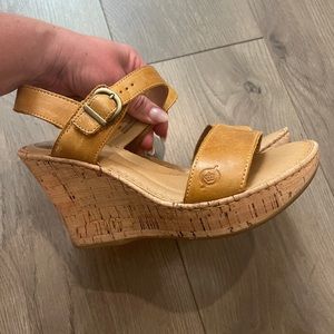 Born wedge sandals